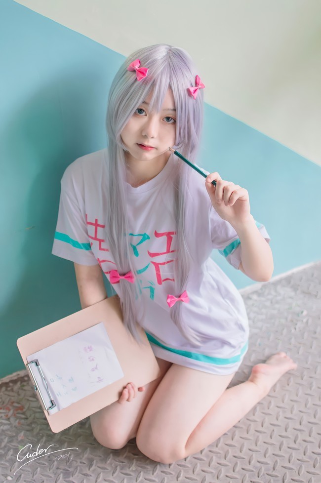 和泉纱雾cos:这圆圆的小脸蛋太可爱了_腾讯新闻