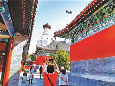 白塔寺重新开放