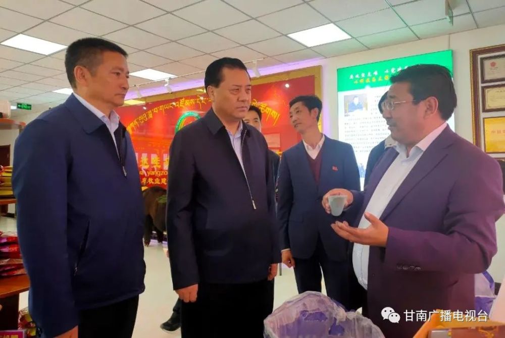 马有信到夏河县督查指导工作