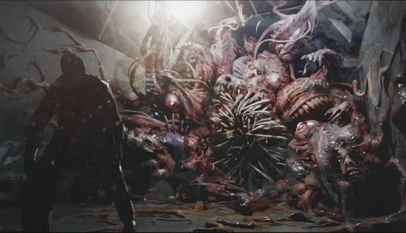 生化危机 原来g病毒有这么多形态,第五阶段彻底变成恶心的怪兽了_腾讯