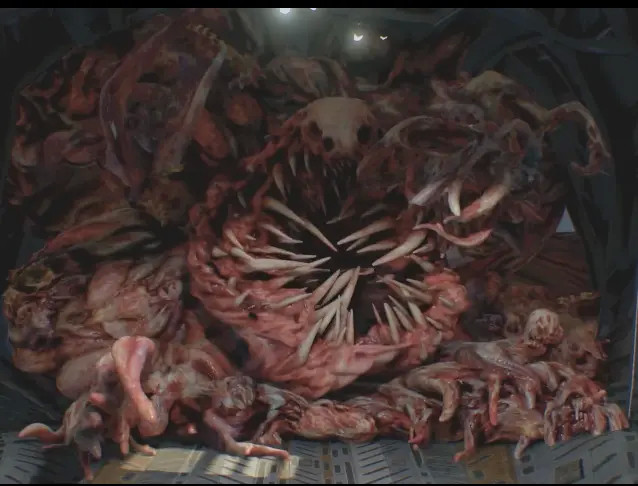 生化危机 原来g病毒有这么多形态,第五阶段彻底变成恶心的怪兽了_腾讯