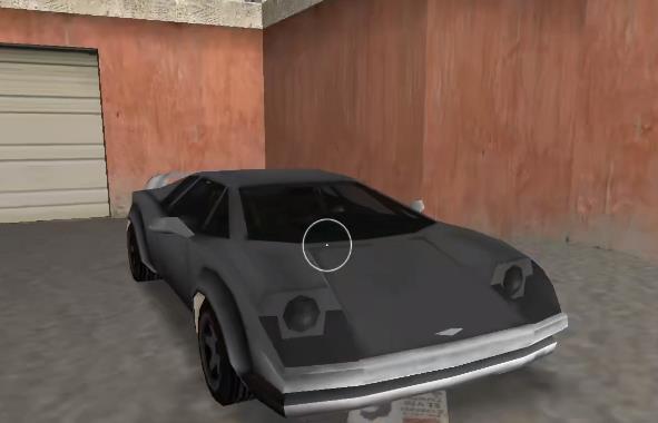 首先来看看罪恶都市的超级跑车,前方凸起的大灯,以及超低的车身,再加