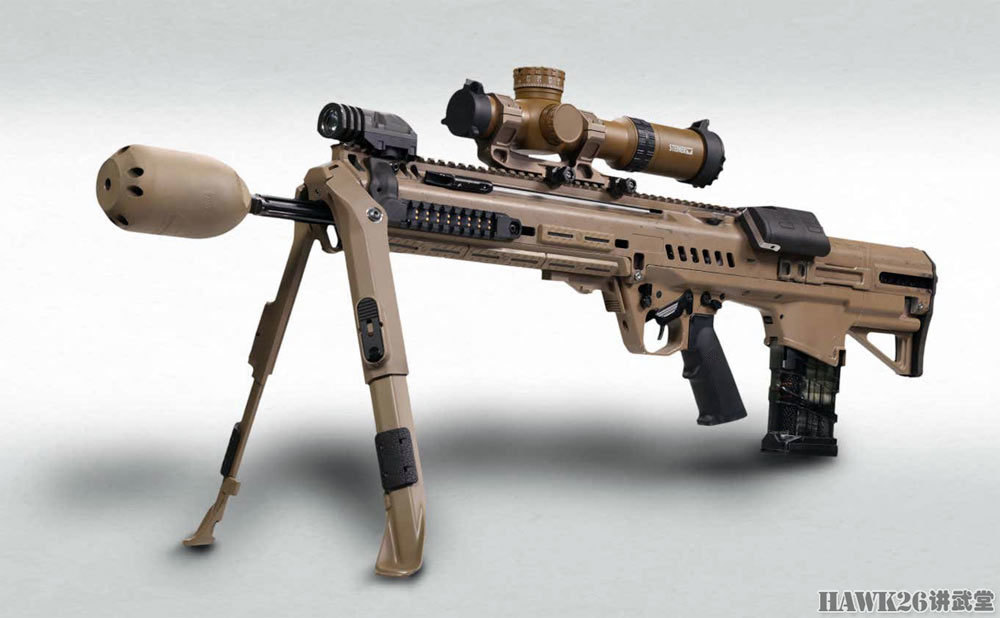 在真正速度公司发布的视频中,还展示了骑士装备公司的lamg,雷明顿700