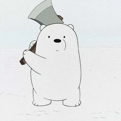 头像可爱的裸熊头像