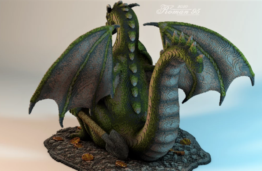 《我的世界》大白天出现的龙竟然长这样?这造型甩末影龙一条街!