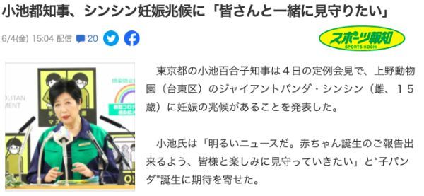 日本上野动物园熊猫真真怀孕 市民雨中排队进场 周餐厅股价暴涨 全网搜