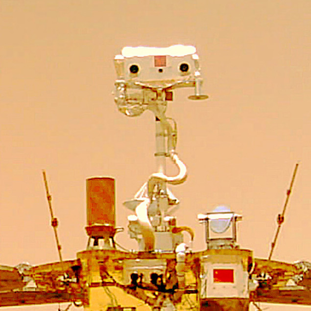 戳图珍藏祝融号高清自拍更多细节满足好奇的你