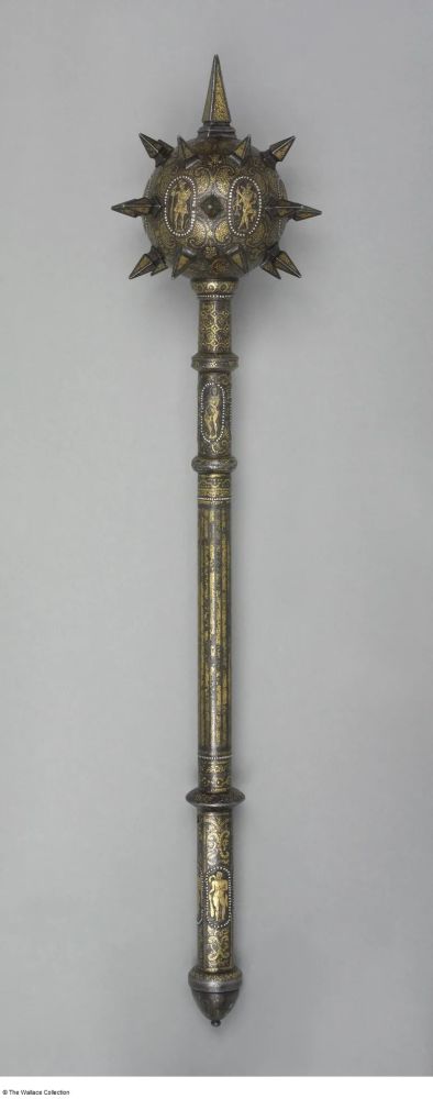 马穆鲁克重骑兵手中的副武器锤矛