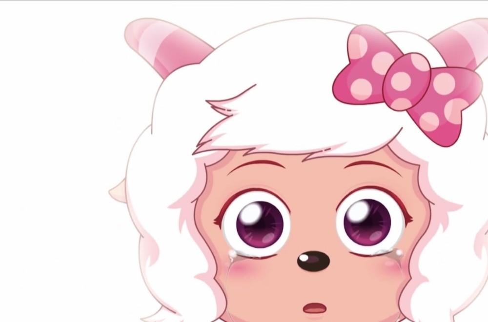 决战次时代未来的美羊羊笑起来真好看像春天的花一样