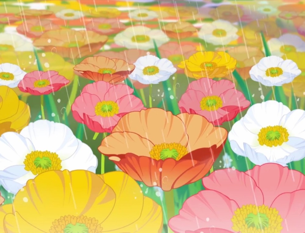 决战次时代未来的美羊羊笑起来真好看像春天的花一样