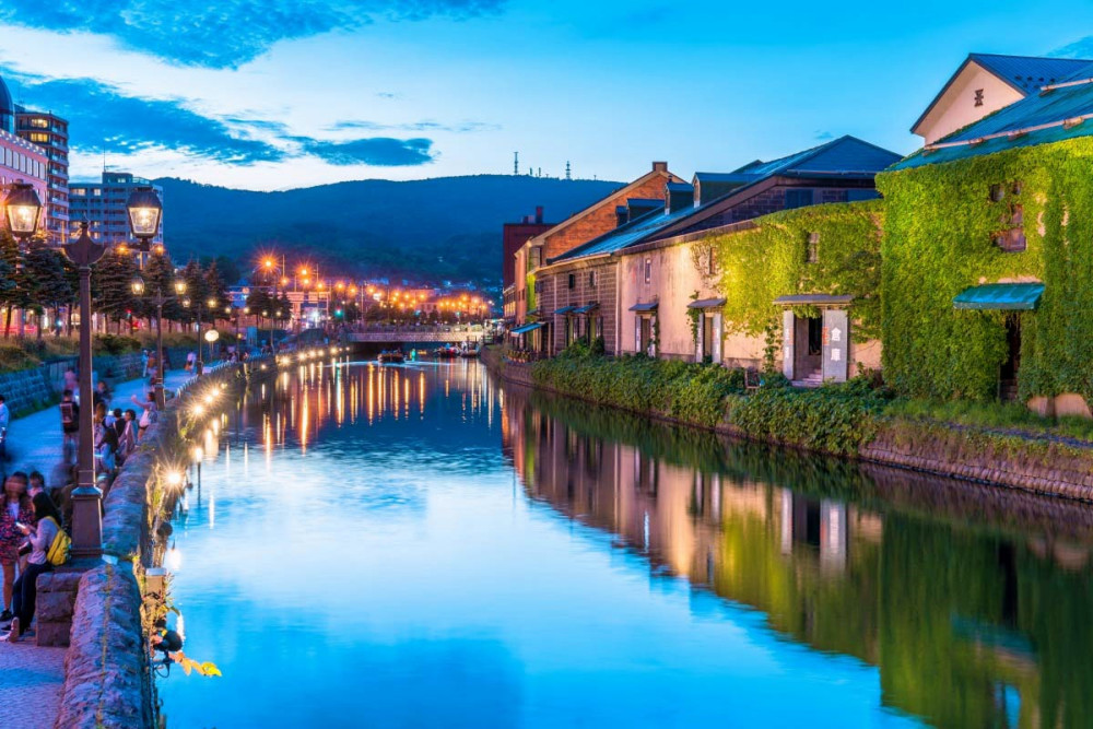 古老怀旧的小樽运河,充满浪漫气息,是河岸居民心中的时代印记