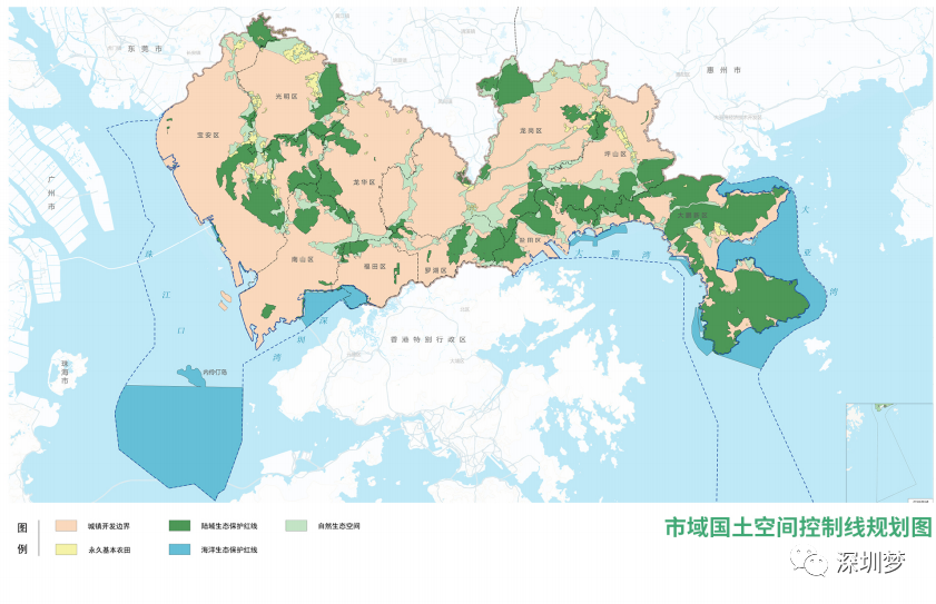 深圳2035要常住1900万人深圳国土空间总体规划公示