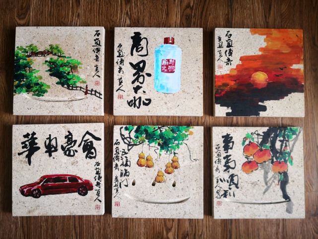 厦门国际跨境电商产业展览会在厦门启幕，厦门“石画传奇”作品亮相