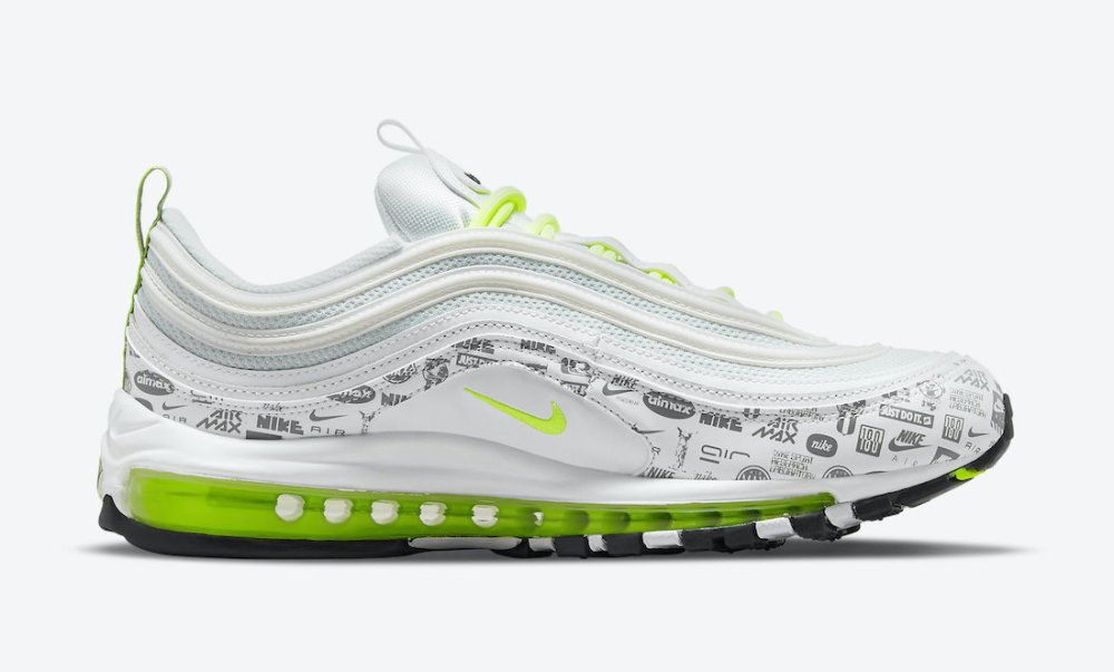 全新air max 97曝光,未售先火,荧光绿点缀十分吸睛.