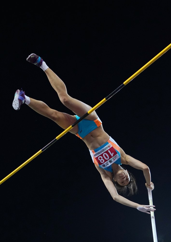 体育田径全国冠军赛女子撑杆跳高决赛赛况