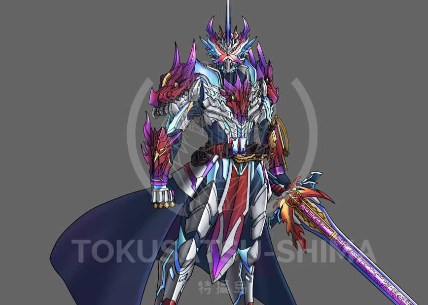 假面骑士大神打造圣刃终极形态星火龙神剑无比酷炫比星辰龙还霸气