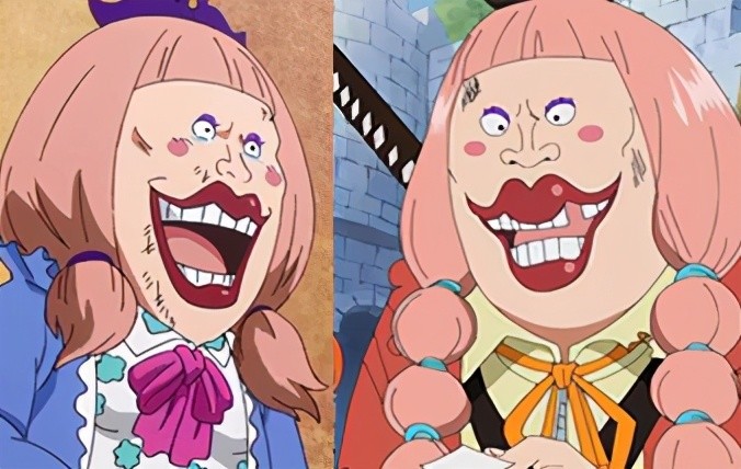 海贼王:长相相似的6对角色,方块姐妹在乎弗兰奇,人妖兄弟仗义_腾讯