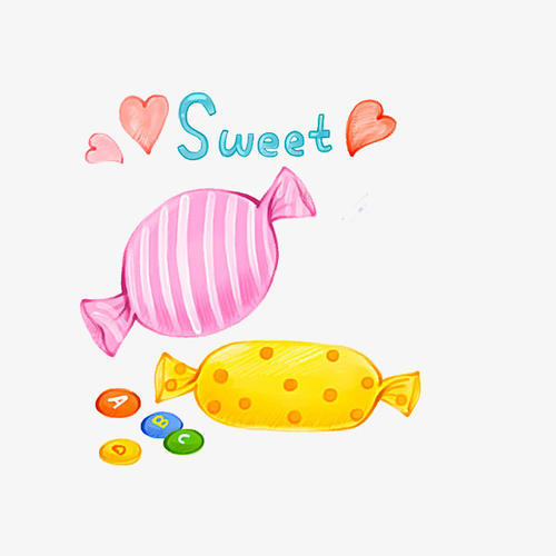 sweet送你一颗糖愿你一直开心