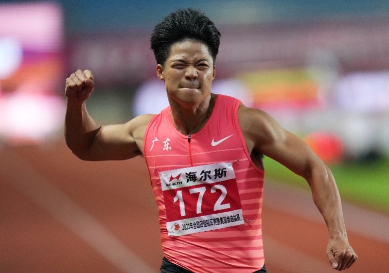 9秒98苏炳添第7次百米破10奥运目标更多放在接力上