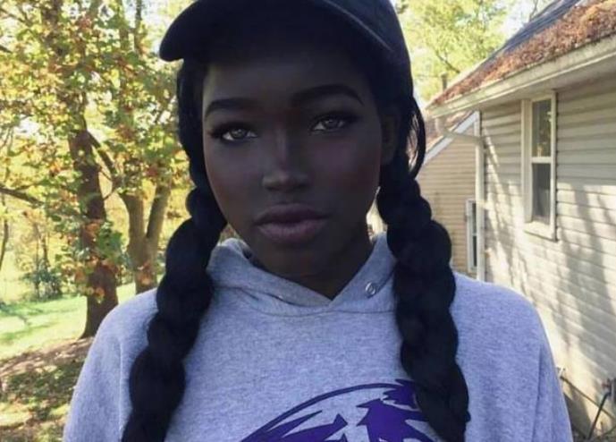 她是"最美黑人女孩",因长相太出众,需要同族人陪同才可出门_腾讯新闻