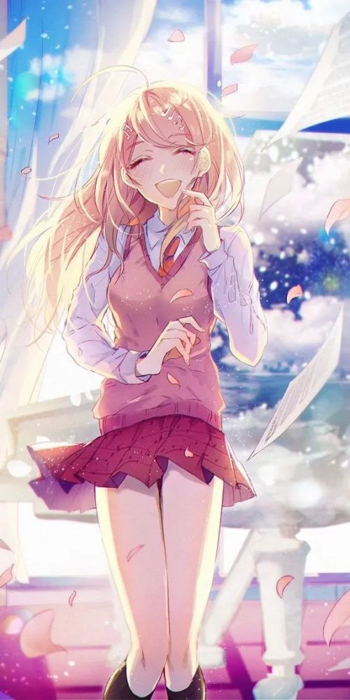 《弹丸论破》赤松枫,全面屏壁纸,永远赤诚待人的枫妹_腾讯新闻