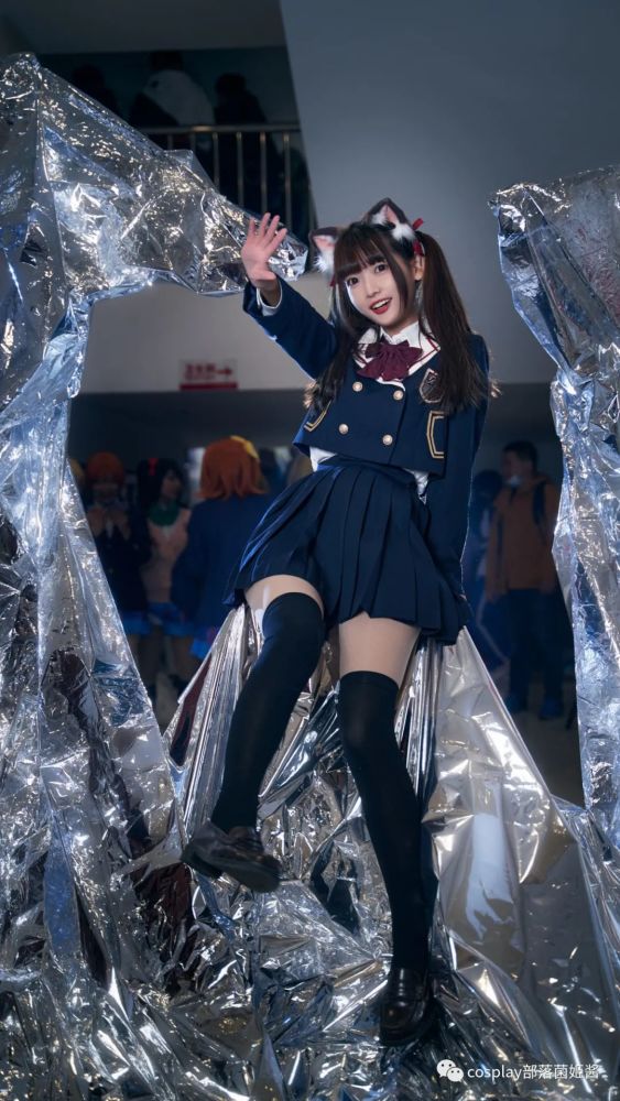 jk少女:漫展上的双马尾小可爱,不过没有跳舞哦