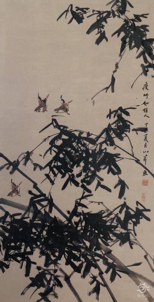 苏州花鸟画大家96岁拼搏画家张继馨和他的朋友们