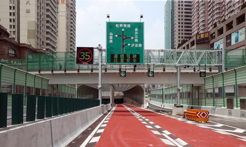 全长191公里横跨上海6个区北横通道西段本月下旬通车