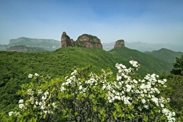 青翠太行山,美丽九女峰,自驾游胜地