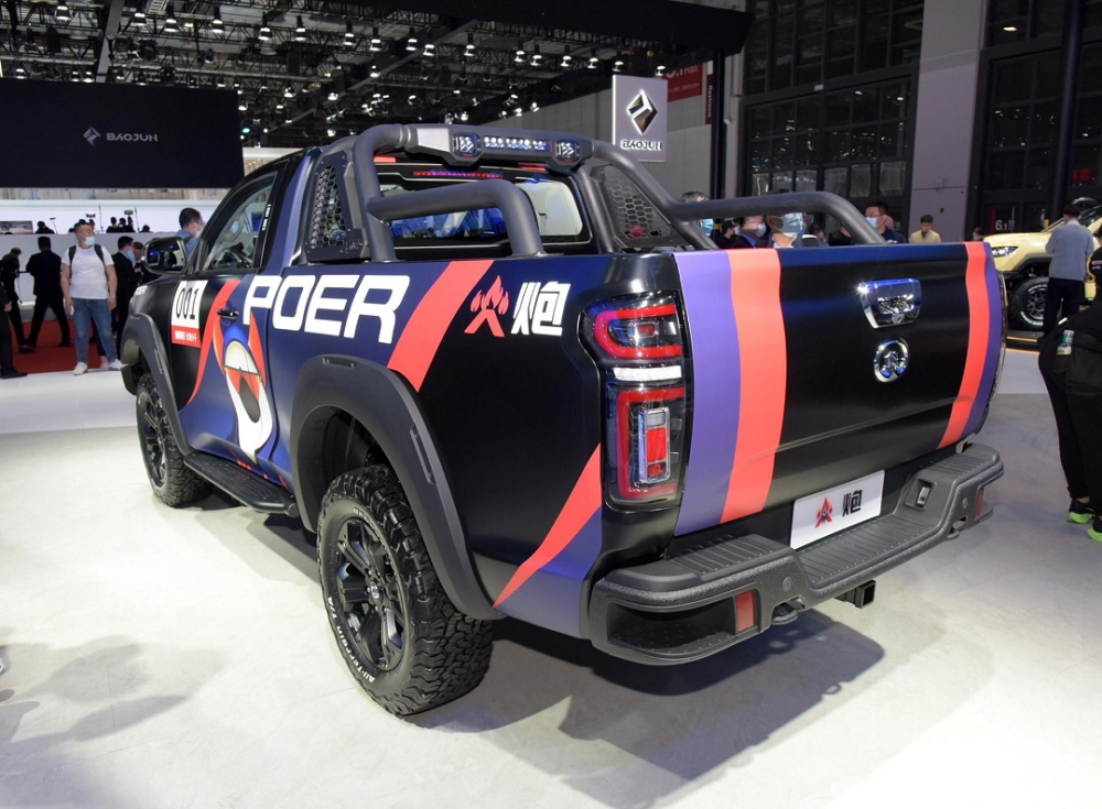 火力全开双门短轴博格华纳四驱长城火炮上市售1798万元