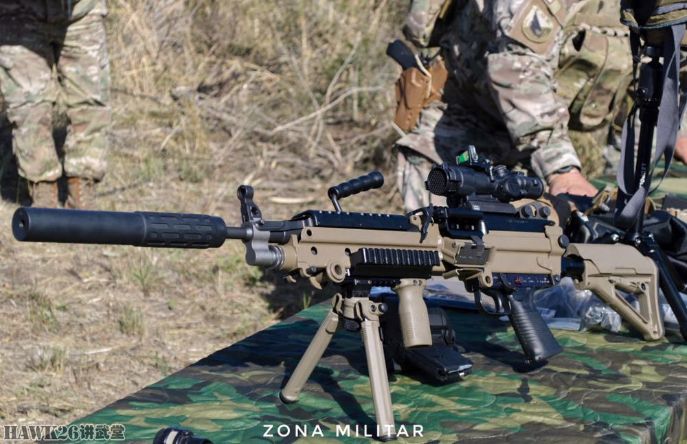 这次装备的所有武器都是通过阿根廷陆军特种部队现代化框架内获得的