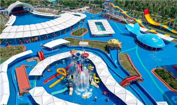 安徽亳州大型水上乐园端午开园迎客