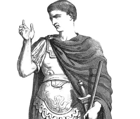 斗争后,堂兄终于解除了两个堂弟的监禁,并提拔加卢斯做了自己的"凯撒"