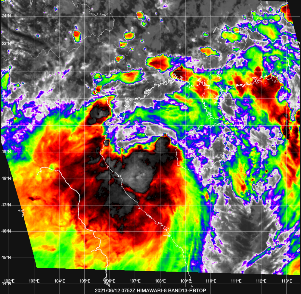 4号台风小熊生成华南台风雨来了广东广西等省局部大到暴雨