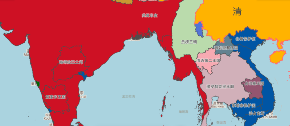缅甸通史第三次英缅战争缅甸全境沦陷