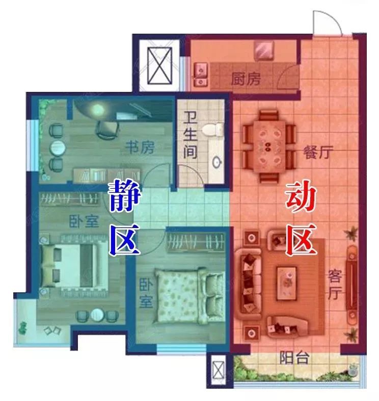 购房干货丨如何秒懂户型图的标识?