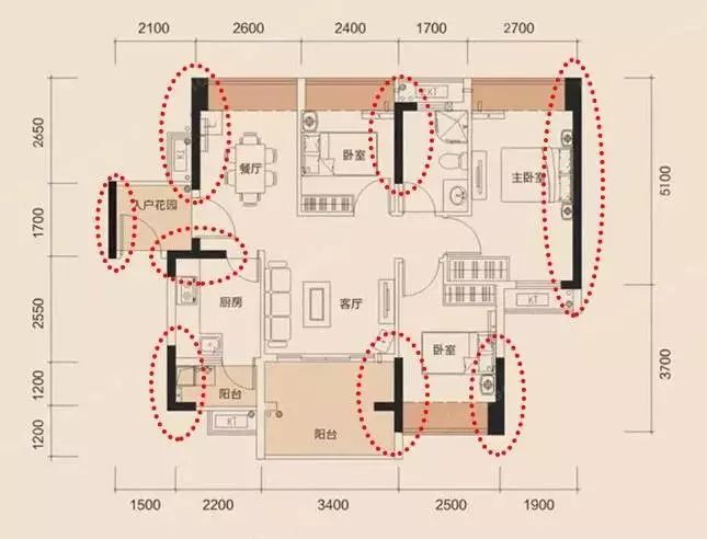 购房干货丨如何秒懂户型图的标识