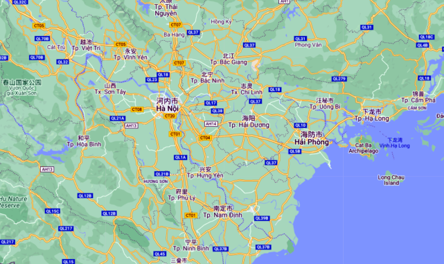 越南河內與下龍市