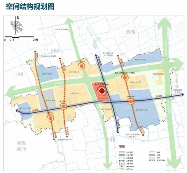 这个镇的国土空间总体规划来啦