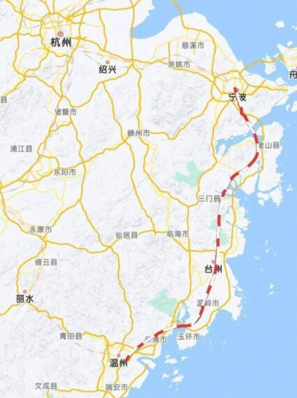 能否建设温州东站最重要一步就是甬台温福沿海高铁线的开建,只有甬台