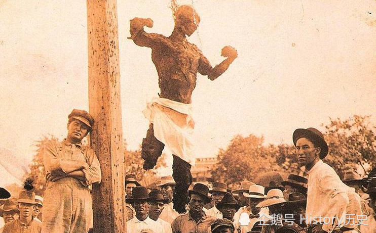黑人在美国的至暗时刻 被白人炭烤后 被白人分食 腾讯新闻