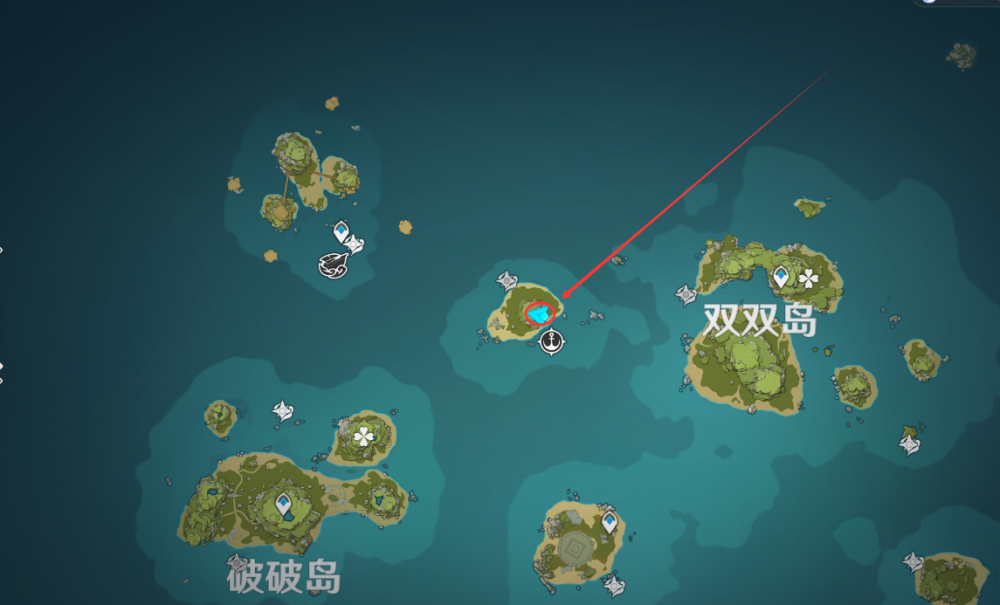 原神16版本海岛地图全部任务解密总共6华丽宝箱材料和300多原石