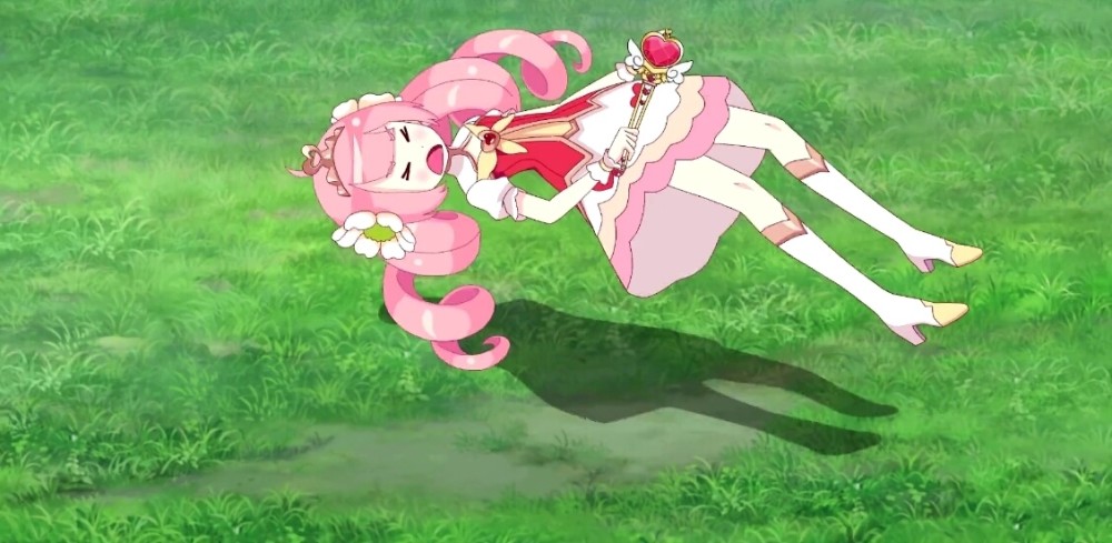 小花仙她很好哄听到小爱几句安慰话语她立马就笑了