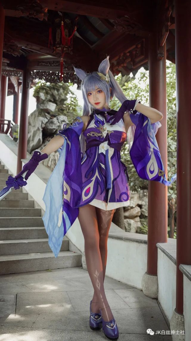 cos:原神刻晴cos正片@小暮,剑光如我,斩尽芜杂!