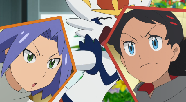 没了莫鲁贝可的火箭队吃了两个韭菜盒子肚子饱饱的,就出去搞事了,小智