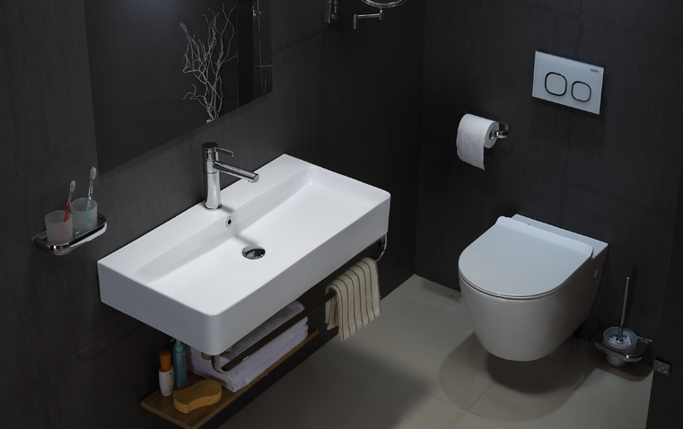 把洗手台搬到最挨近你的地方别让它窝在厕所角落了