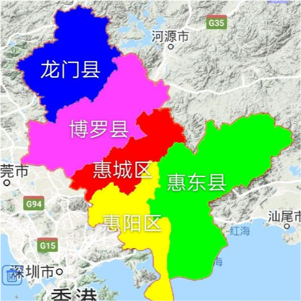 惠州,廣東省地級市,地處粵港澳大灣區東岸,背靠羅浮山,南臨大亞灣