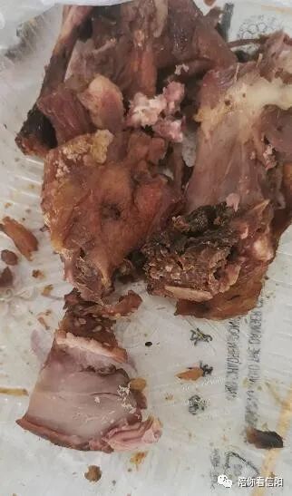 光山县南大河炸鸡店东西长蛆依然在正常售卖