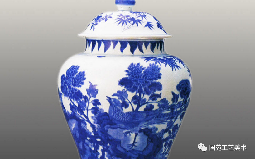 中国古美術✦青花釉裏紅捏花蕭何月下で韓信を追う梅瓶✦文房具