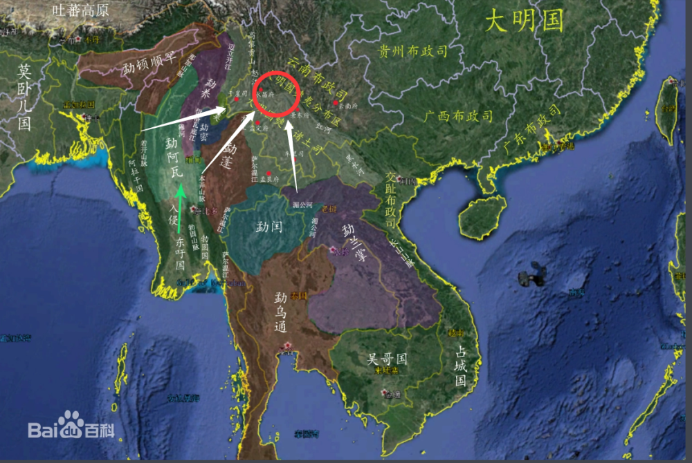 明史明麓战争大明朝建立西南朝贡秩序